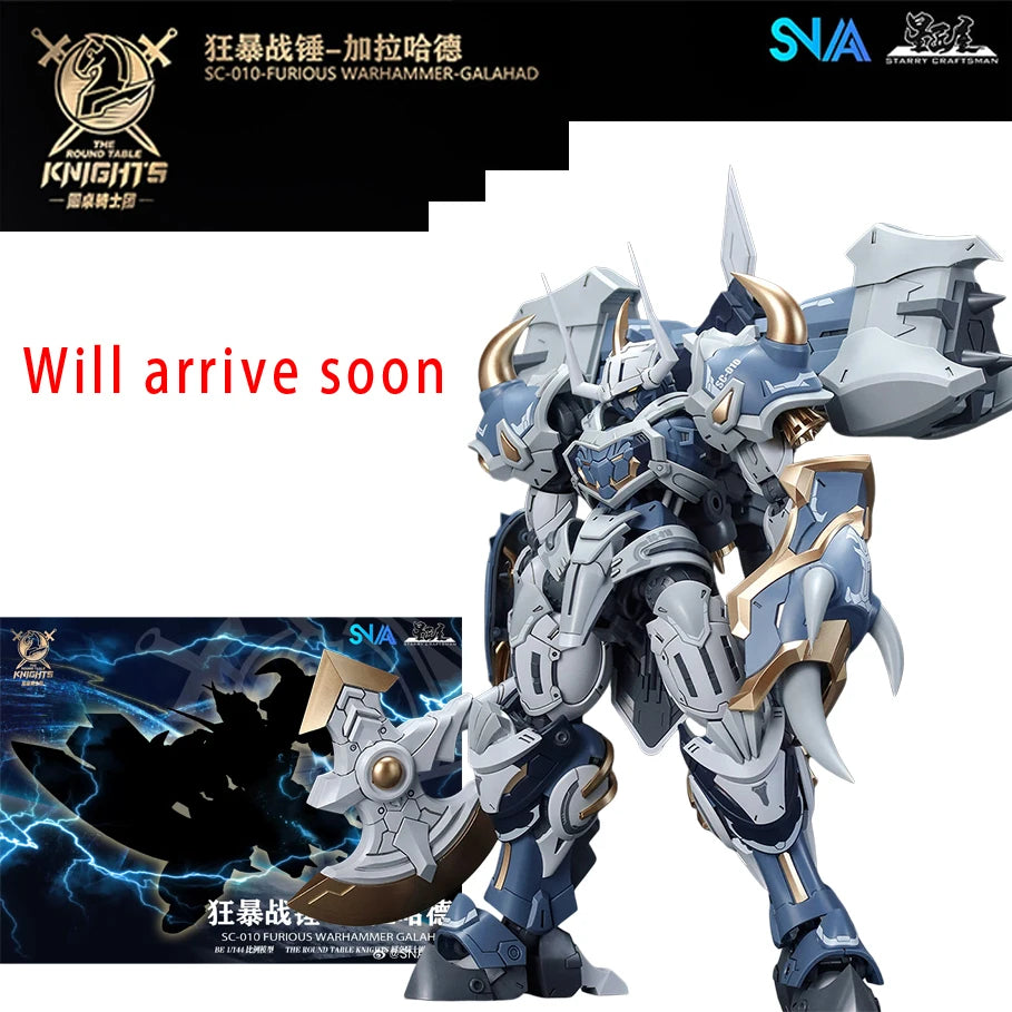 Snaa Furious Hammer Galahad Action Figure - Knights of the Round Table