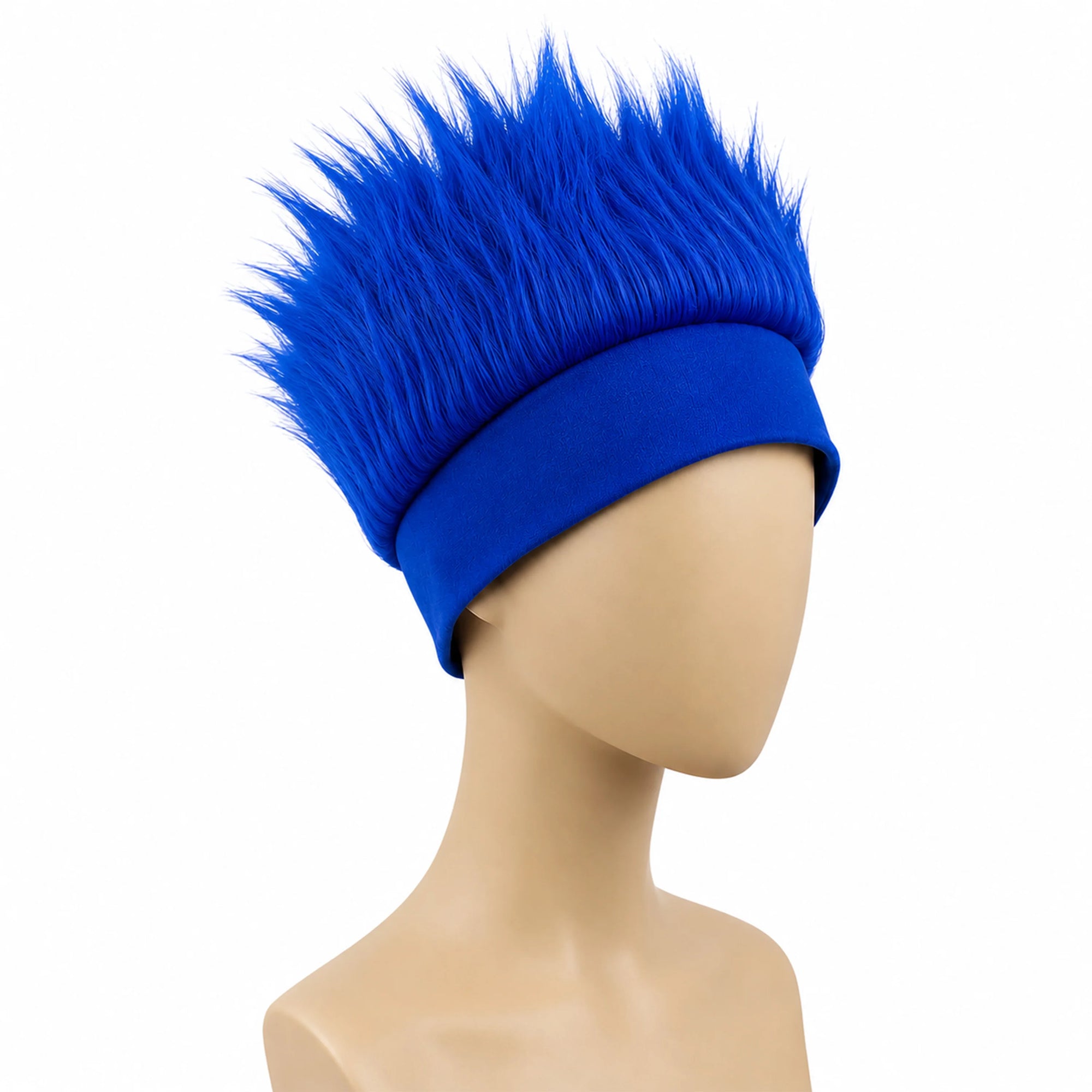 Ultimate World Cup Fan Wig - Vibrant National Flag Colors