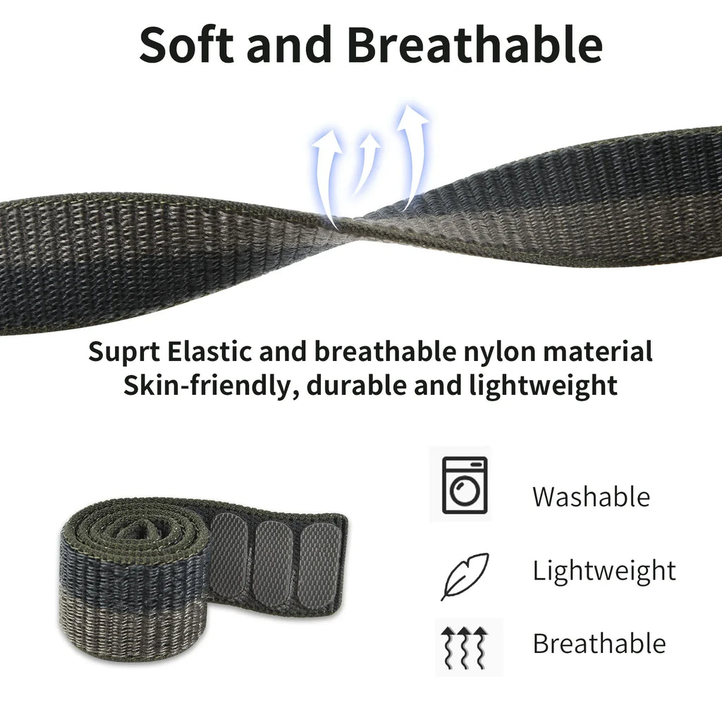 Durable Nylon Watch Band for Garmin Fenix & Epix 22/26mm