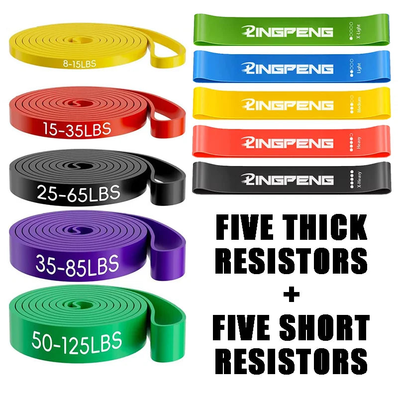 Versatile Resistance Bands for Strength Training & Home Workouts