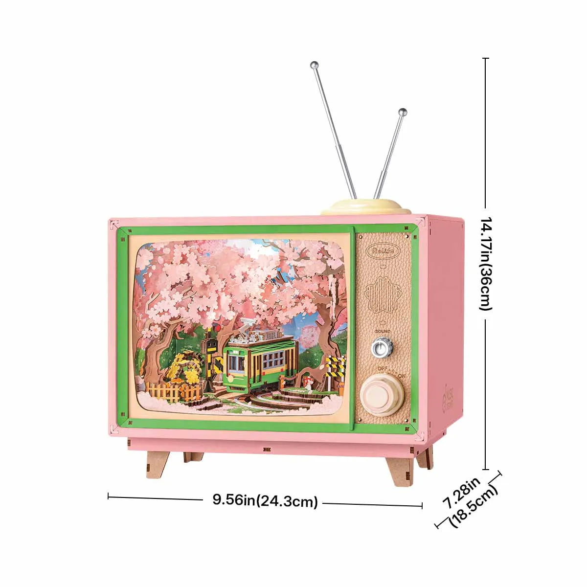 Sakura Dreamy Tour DIY Music Box - 3D Wooden Puzzle with Lights