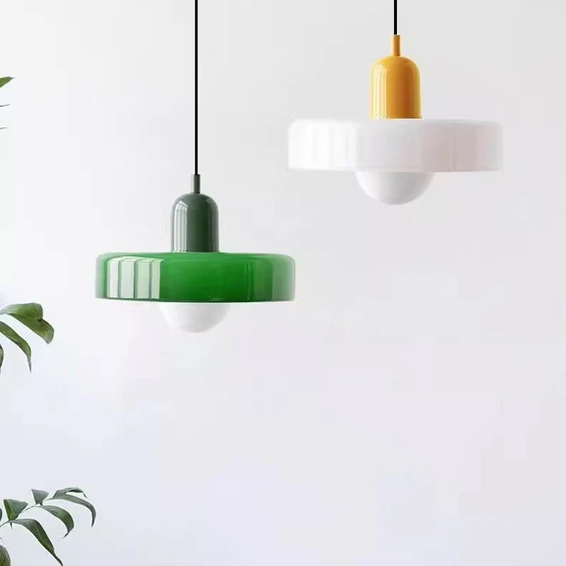 Stylish Modern Glass Pendant Light for Home & Dining Spaces
