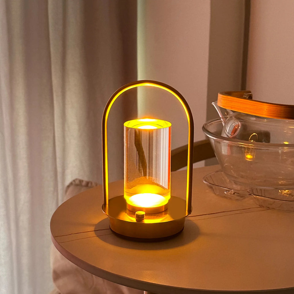 Modern Cordless Rechargeable LED Night Light Table Lamp - Touch Control