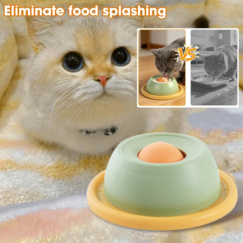 Interactive Licking Mat for Dogs & Cats - Anti-Spill Slow Feeder