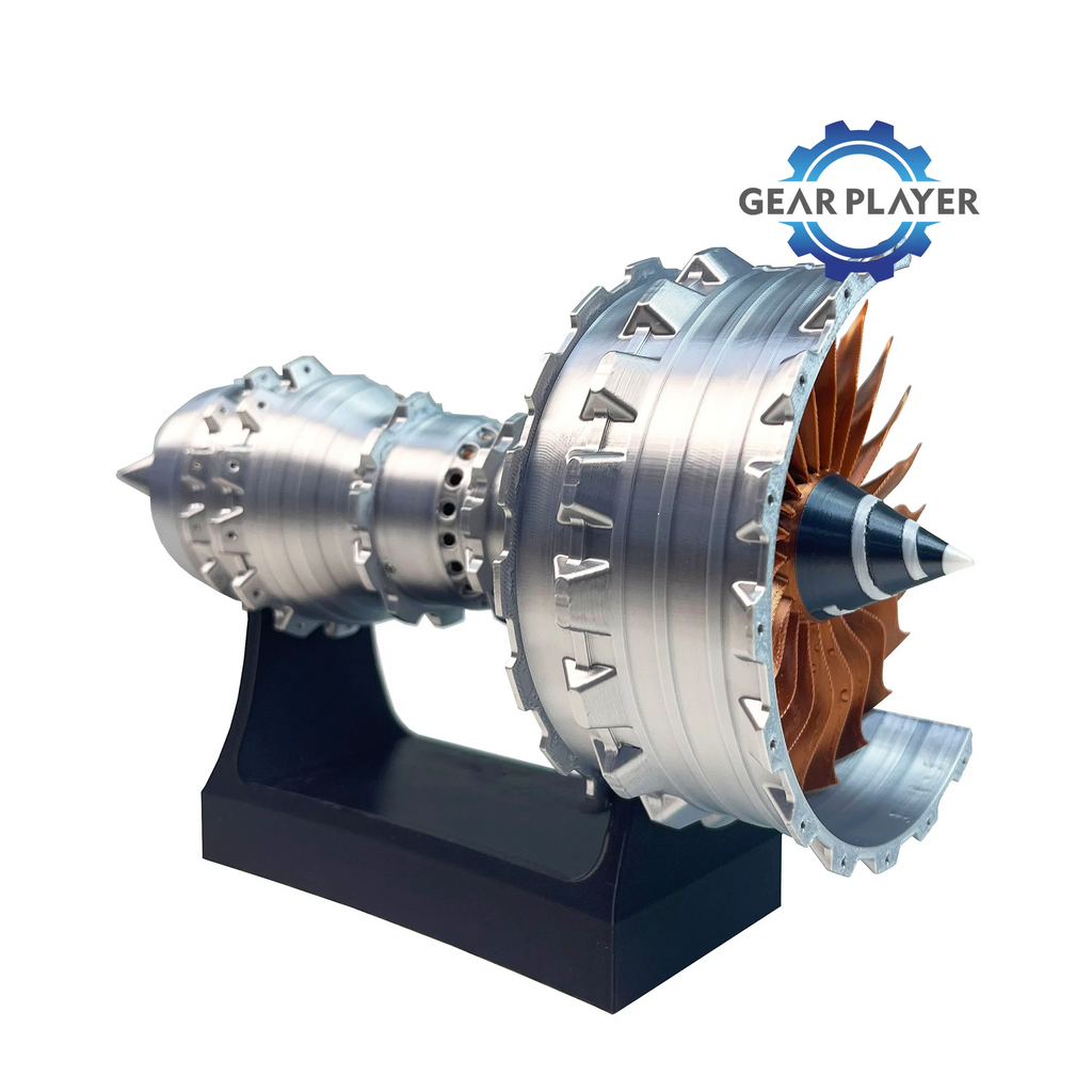 High-Precision TR900 STEM Turbofan Engine Model Kit for Students