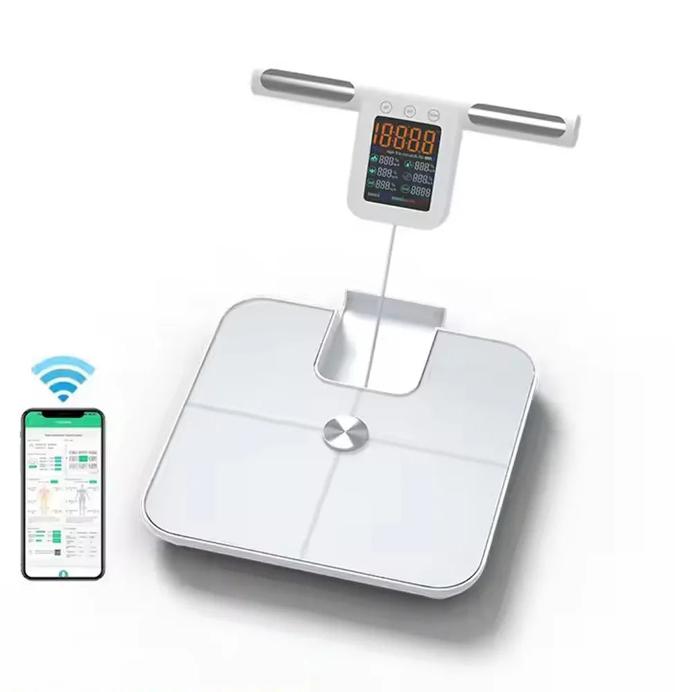 Smart Bluetooth Body Fat Scale - 24 Health Metrics & User-Friendly