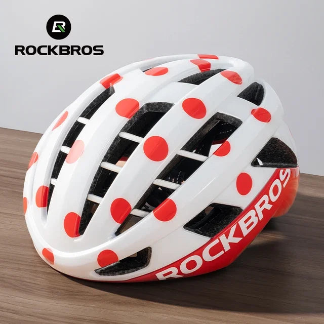ROCKBROS Adjustable Cycling Helmet - Breathable Safety for All Riders
