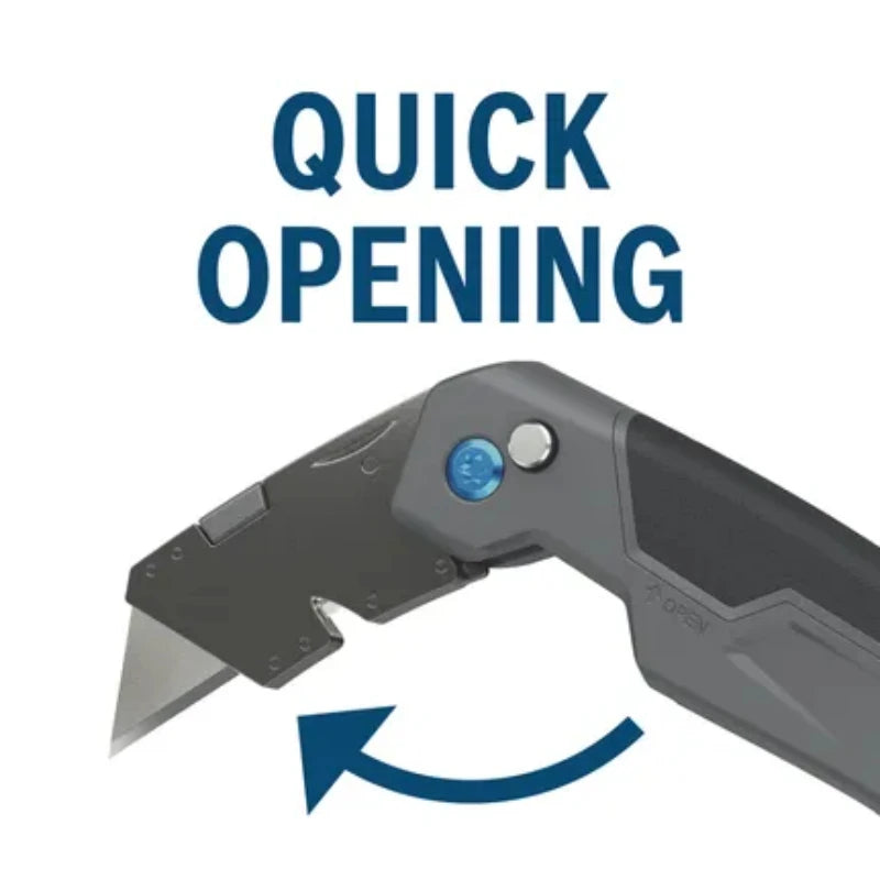 Bosch Folding Knife with Replaceable Blades - Durable Cutting Tool