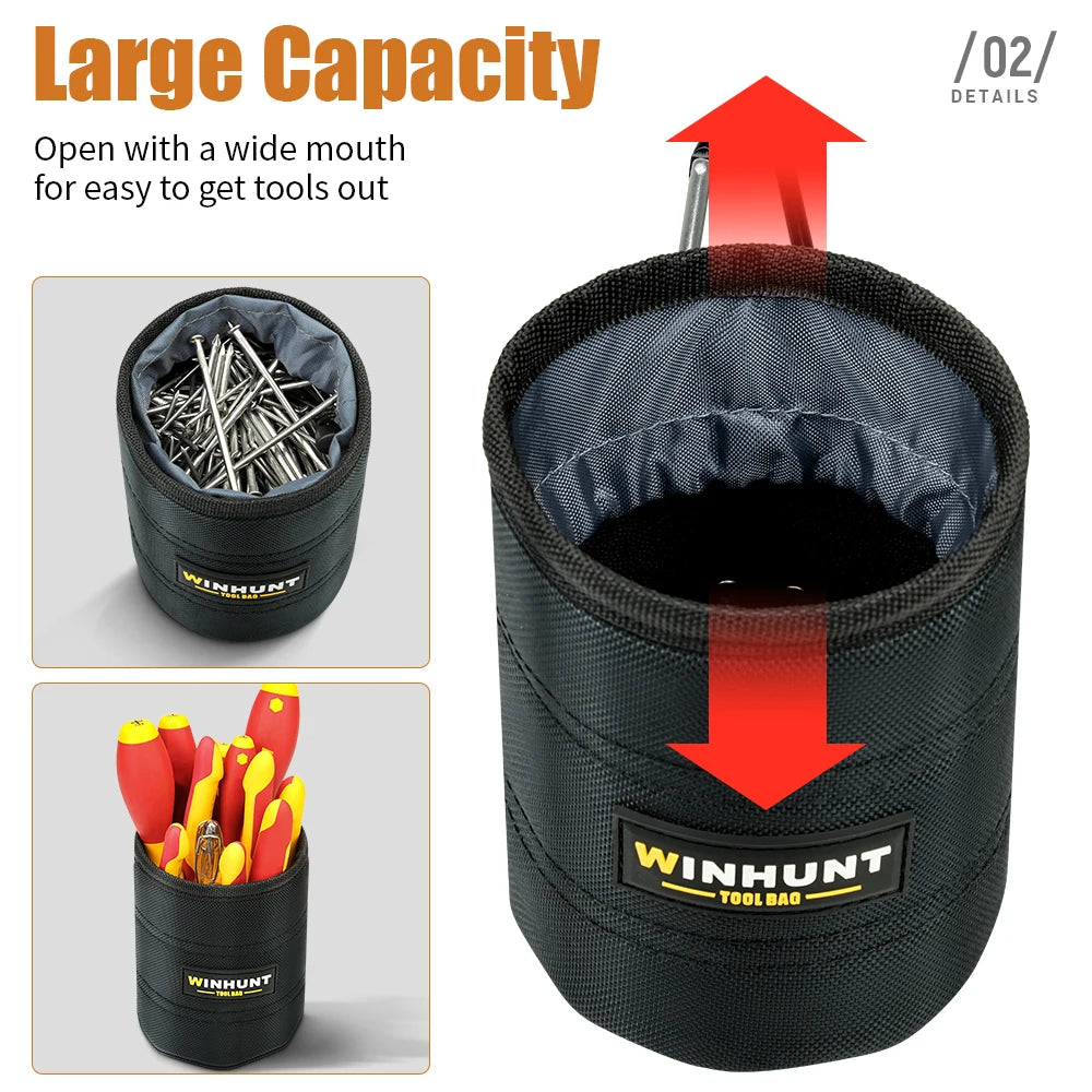 Durable Multi-Functional Tool Belt Pouch - Heavy-Duty Organizer