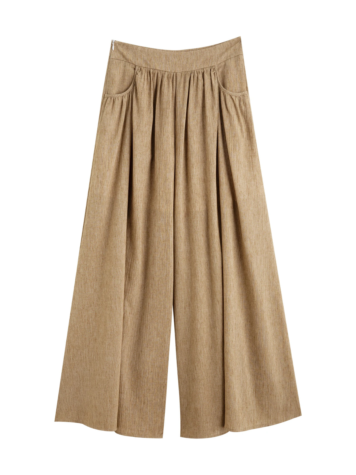 ZIQIAO Women's Summer Sleeveless Linen Set - Breezy & Chic Style