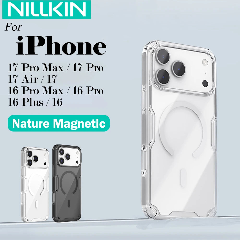 Nillkin Magnetic TPU Case for iPhone 17 Pro Max - Sleek Protection