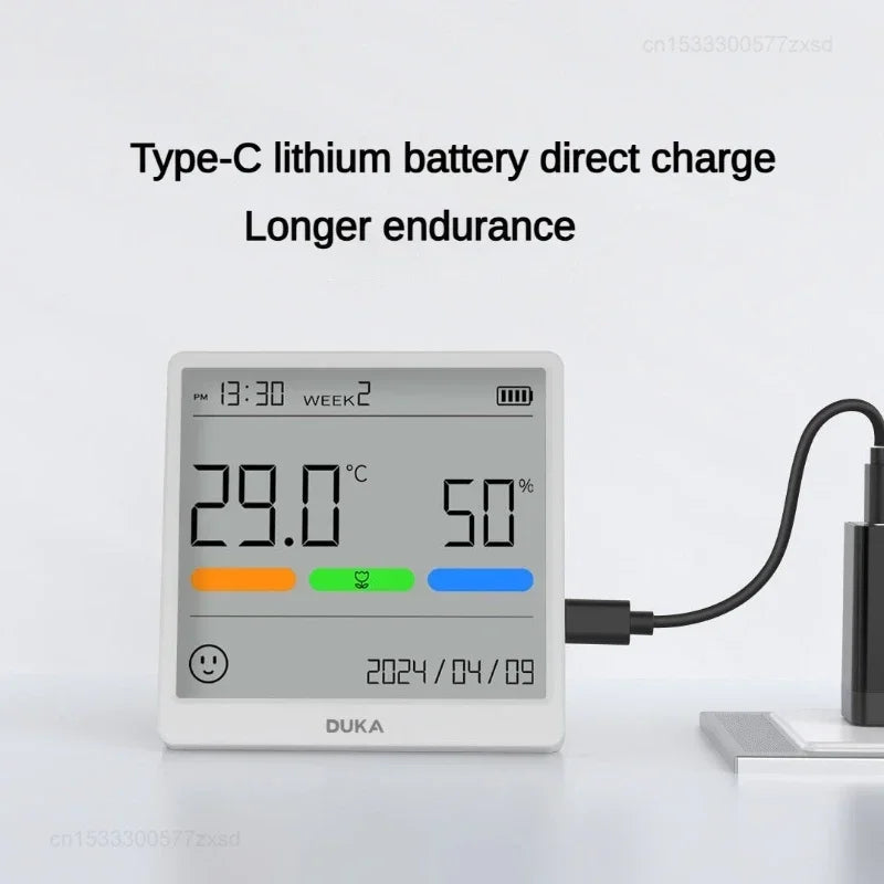 Duka THSE High-Precision Temperature & Humidity Meter with LCD Display
