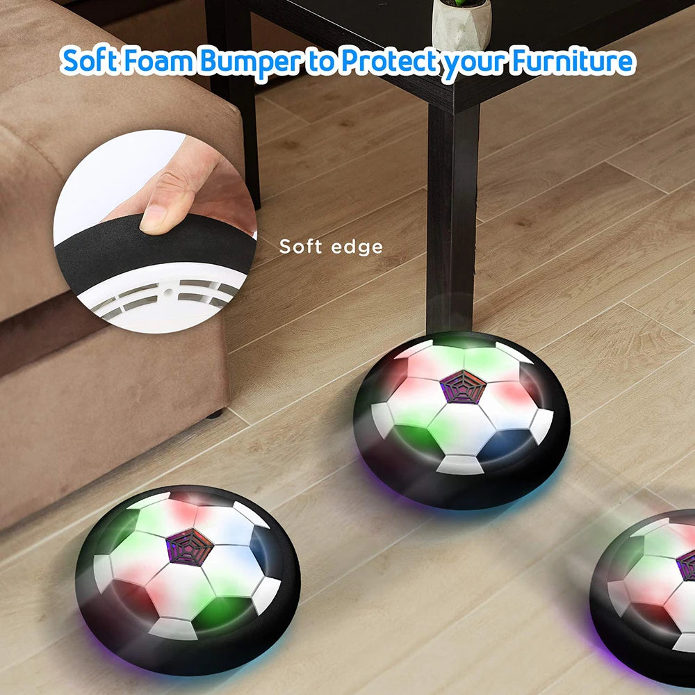 LED Hover Soccer Ball - Interactive Indoor & Outdoor Sports Toy for Kids