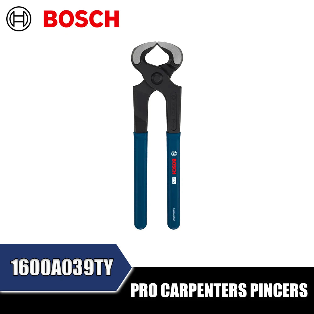 Bosch PRO Carpenters Pincers - Precision Cutting Hand Tools