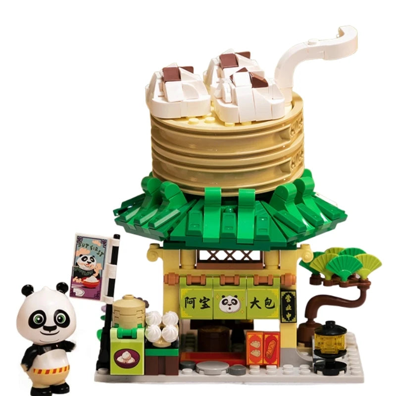 Pantasy Building Blocks Kung Fu Panda Model Toy - Creative Fun!