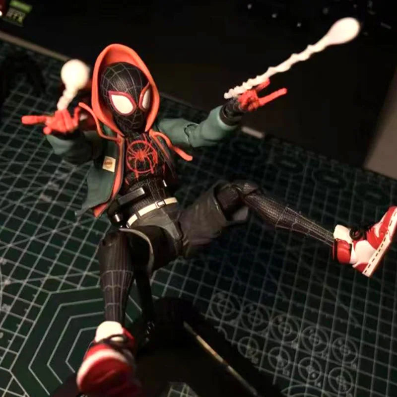 Miles Morales Spider-Man Action Figure | Dynamic Posing Collectible