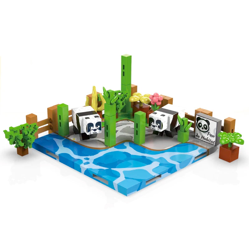 Creative Magnetic Building Blocks Set - STEM Toy for Kids