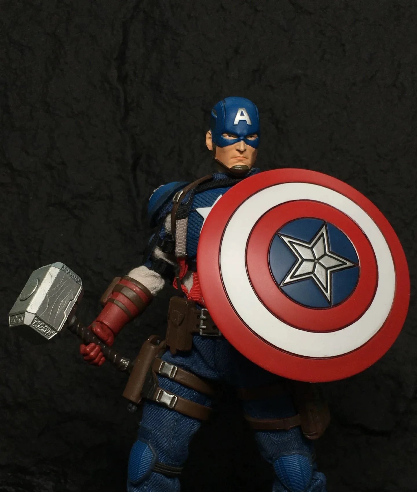 Heroic Action Figure - 1/12 Scale Captain Figurine for Collectors