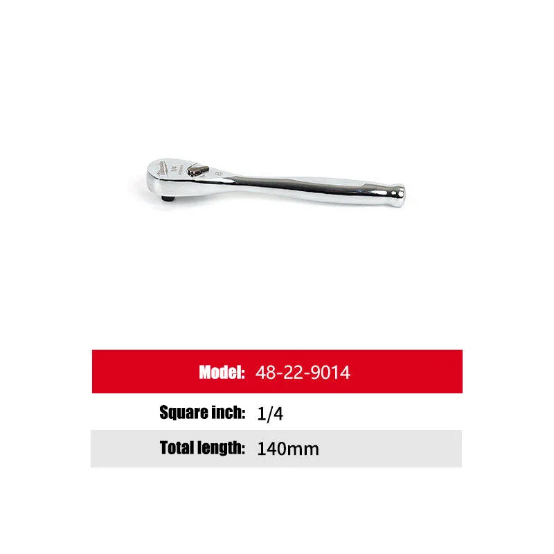 Milwaukee 1/4" Drive Ratchet Wrench - Compact & Versatile Tool