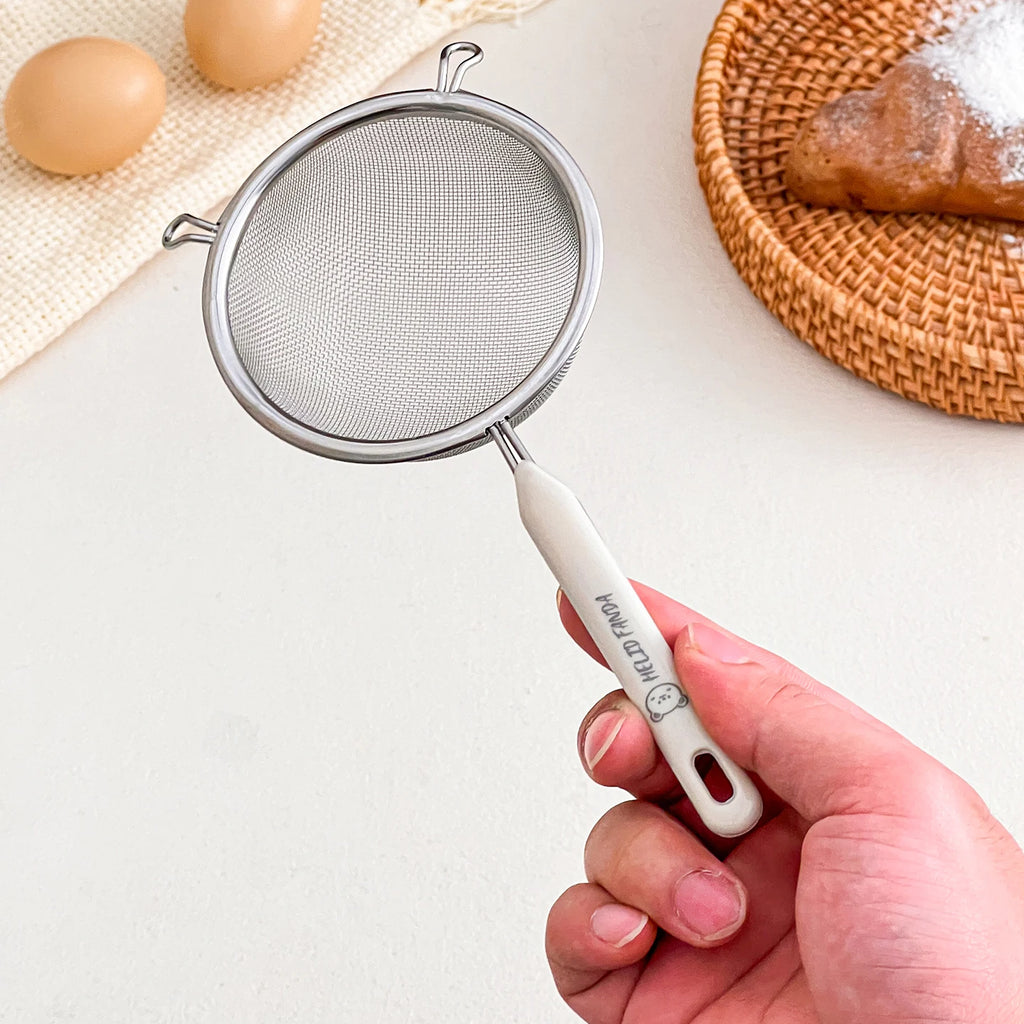 Fine Mesh Strainer Spoon – Stainless Steel Colander & Sieve