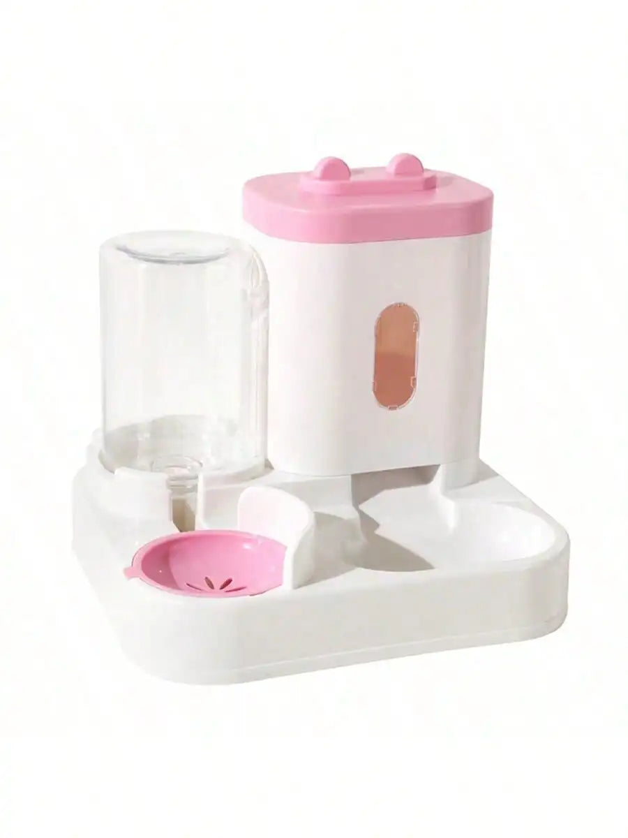 Large-Capacity Auto Gravity Cat Water Dispenser & Feeder