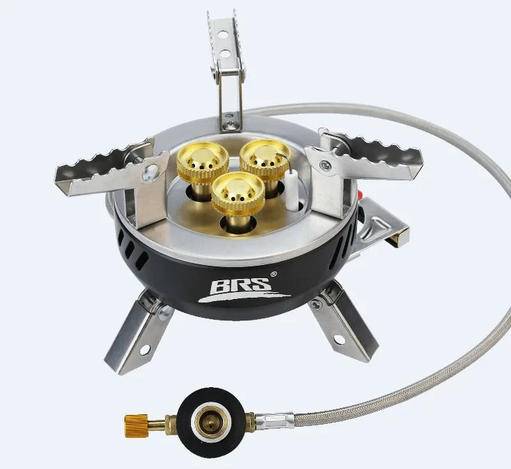 BRS Lightweight Folding Gas Stove – Durable & Efficient Outdoor Cooking
