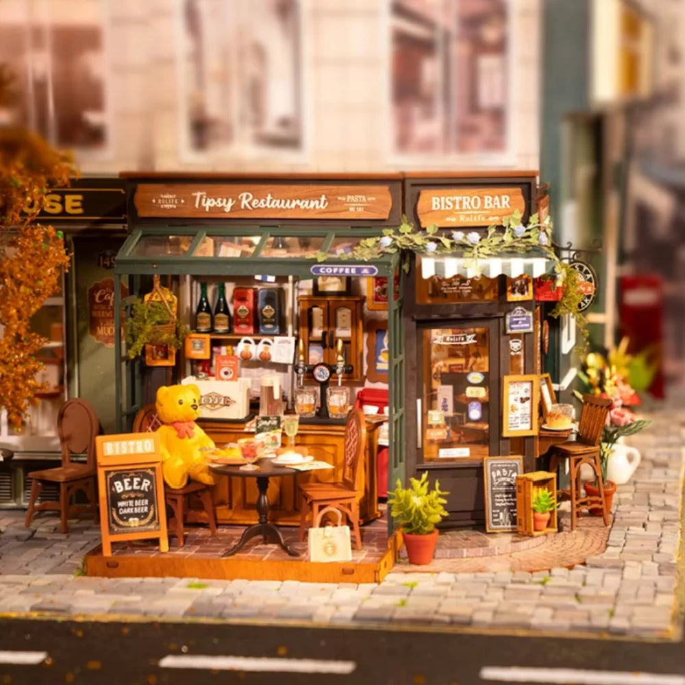 Becka's Baking House 3D Puzzle Kit - Creative Miniature Dollhouse