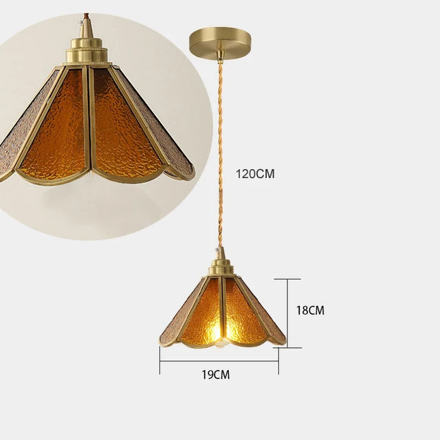 Nordic Retro Green Pendant Light for Stylish Home Decor