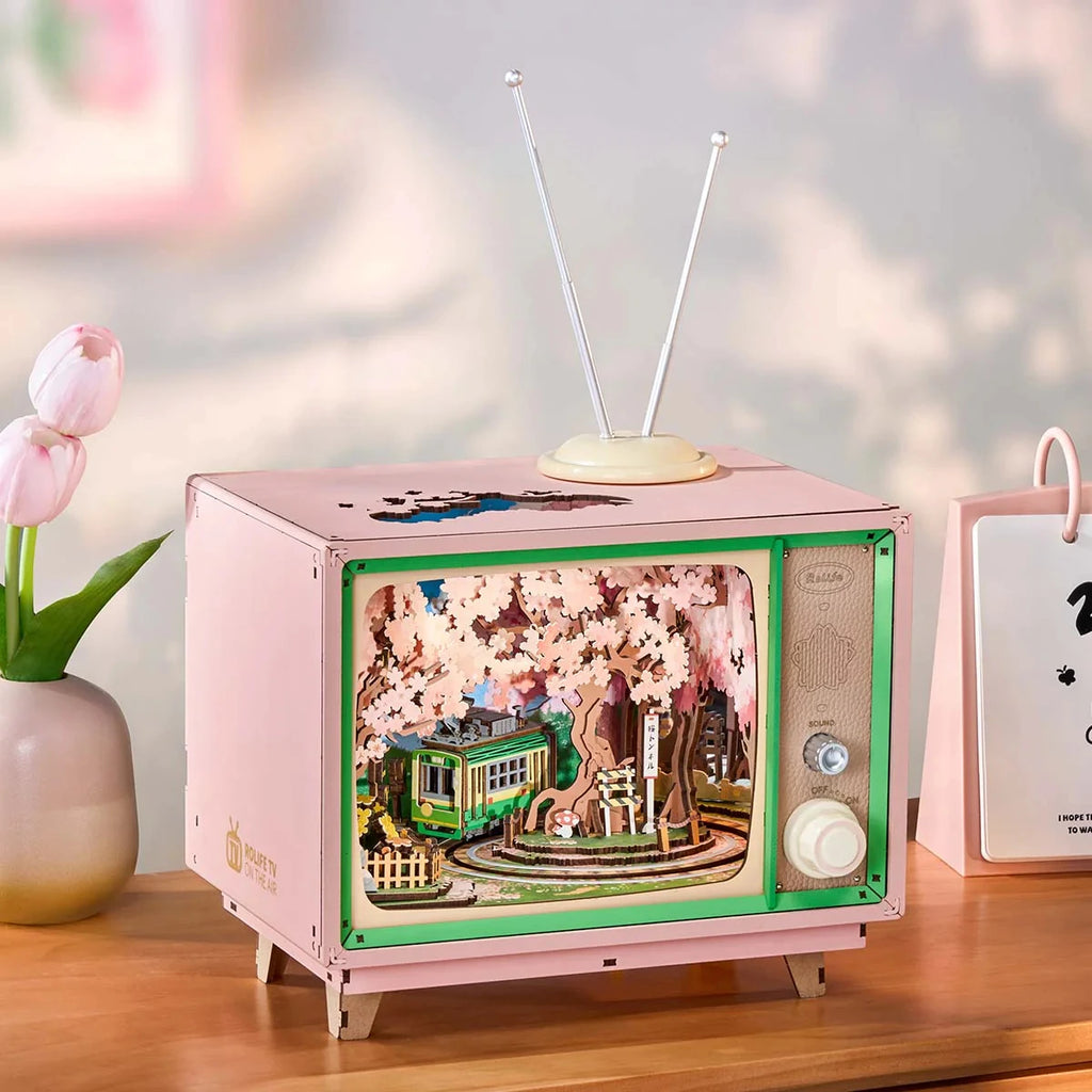 Sakura Dreamy Tour DIY Music Box - 3D Wooden Puzzle with Lights