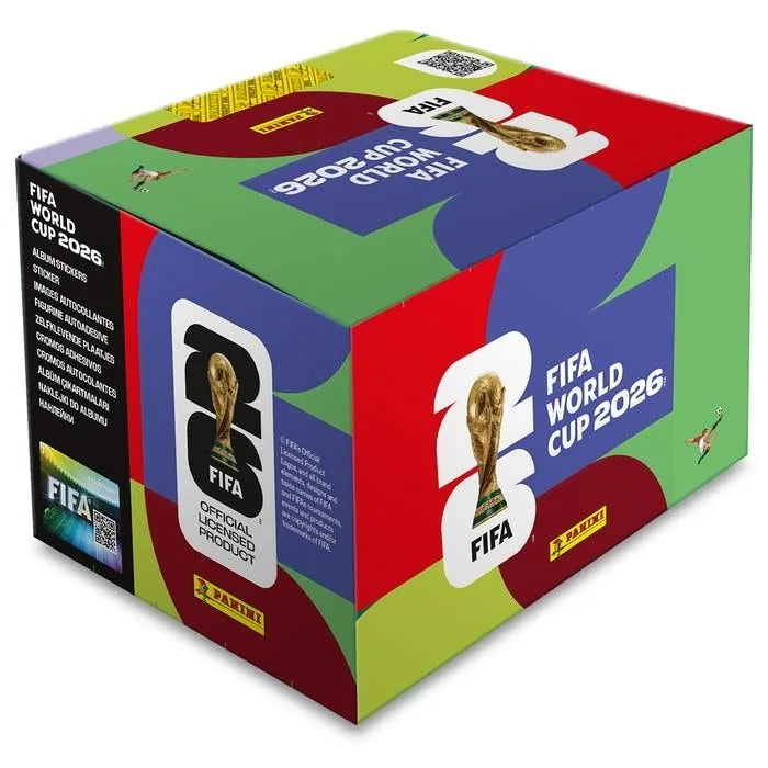 FIFA 2026 World Cup Official Sticker Set - 50 Packs, 350 Stickers