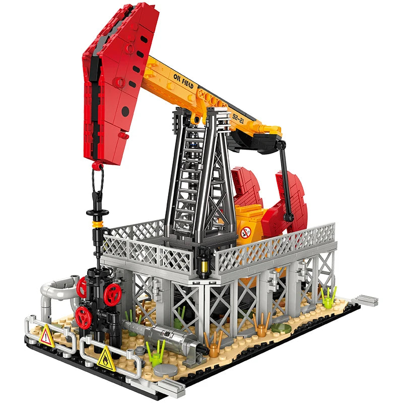 City Engineering Building Blocks - Creative MOC Set for Builders