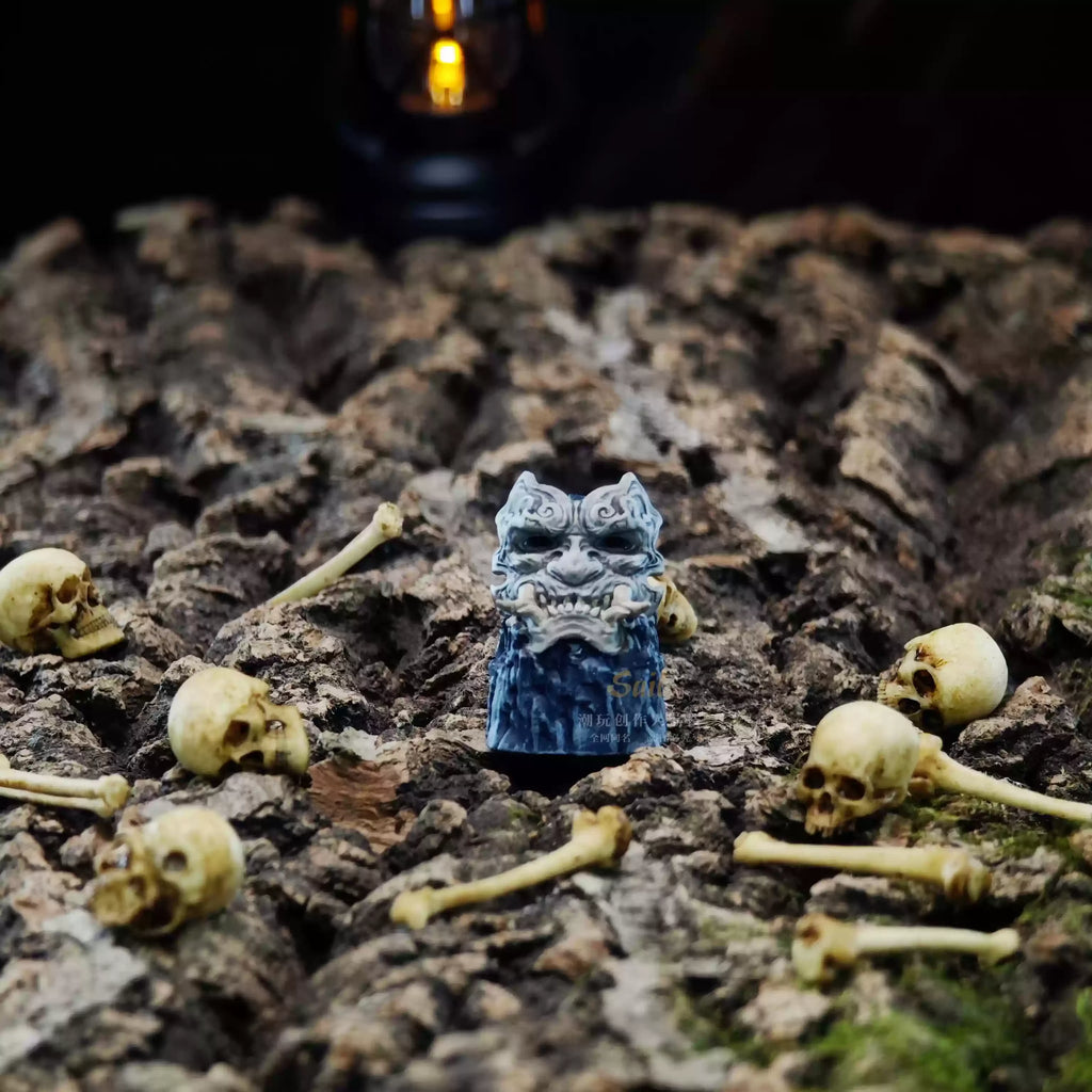 Black Myth Wukong Keycap - 3D Hand Drawn Desktop Ornament