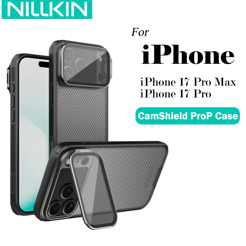 Nillkin CamShield iPhone 17 Pro Max Case with Foldable Stand