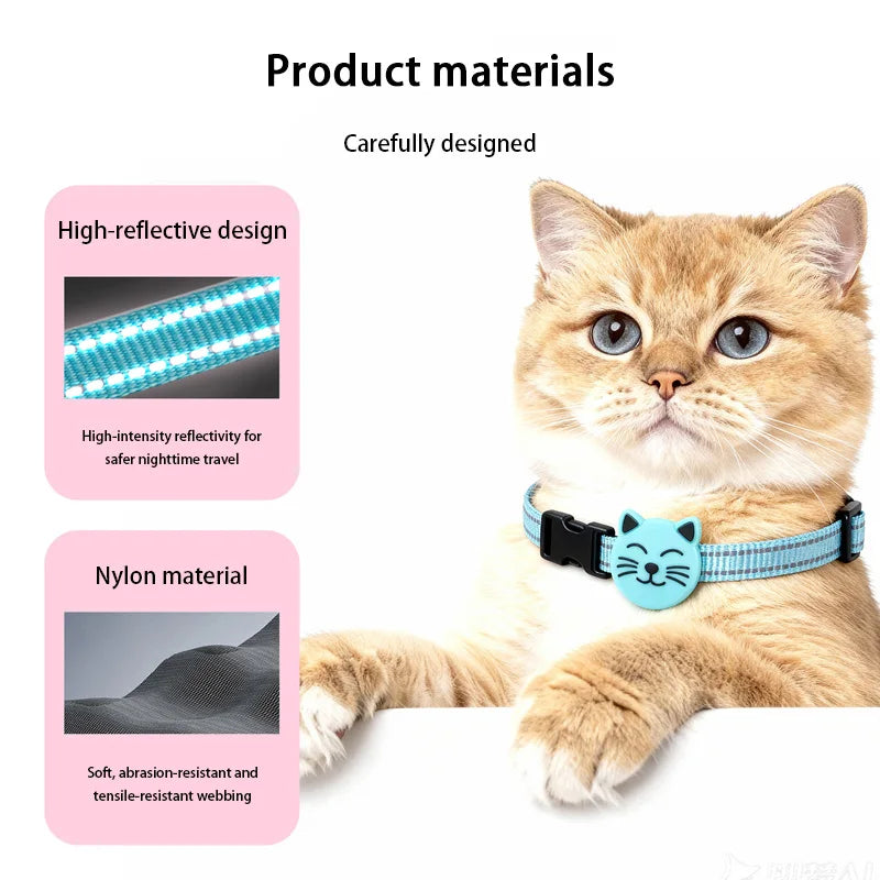 GPS Pet Tracker Collar - Waterproof Locator for Cats & Dogs