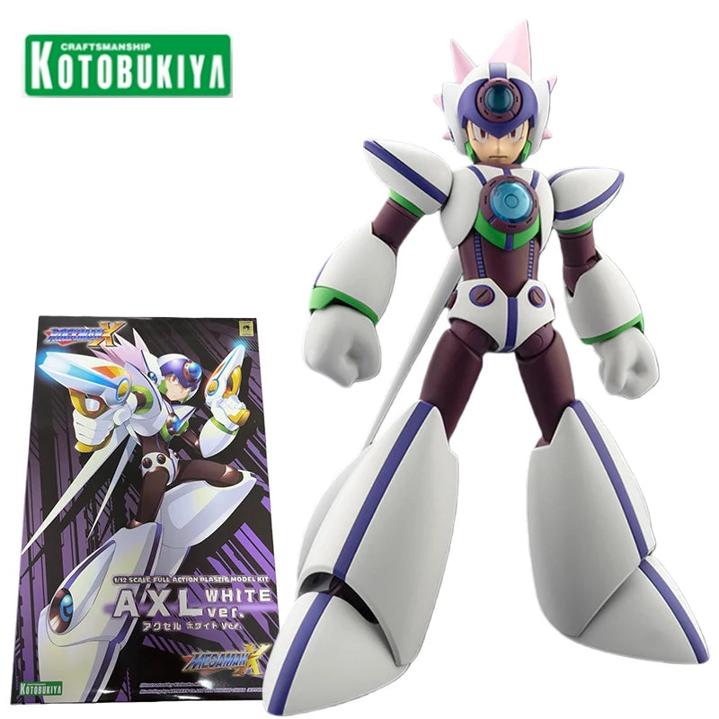 Kotobukiya KP606 Rockman X Axel Action Figure - White Ver.