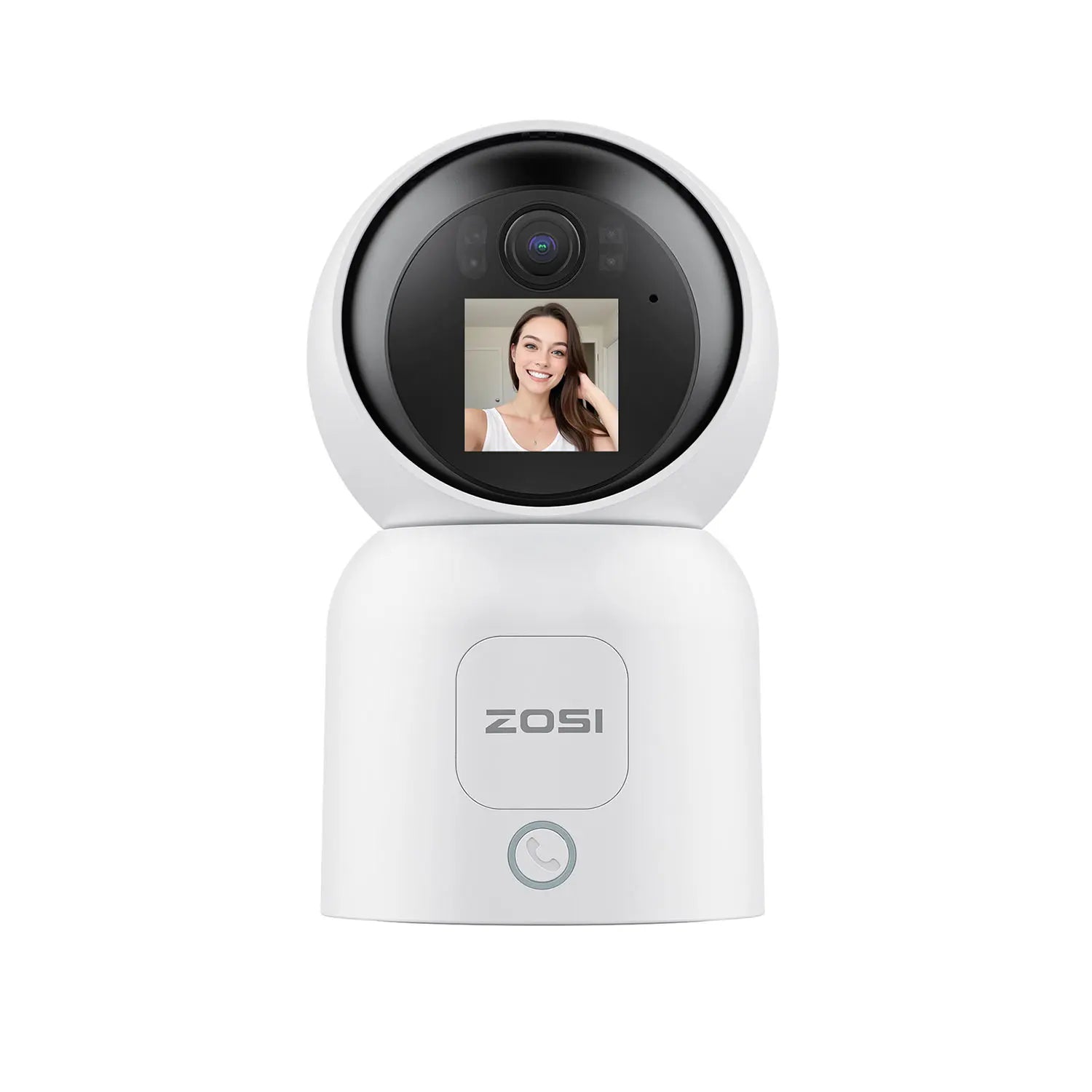 ZOSI 360° Smart Home Security Camera with Auto Tracking & Night Vision