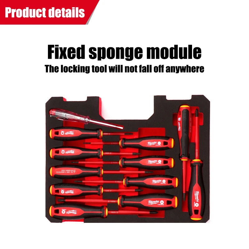 Milwaukee 12-Piece Insulated Screwdriver Set | Precision Maintenance Tool