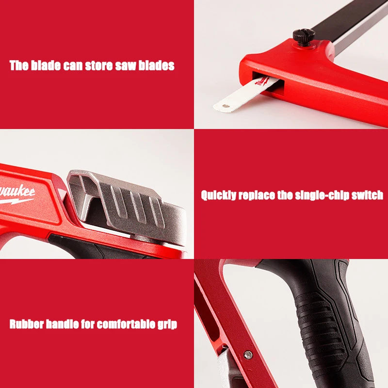 Milwaukee 12" High Tension Hacksaw - Durable & Precise Cutting Tool