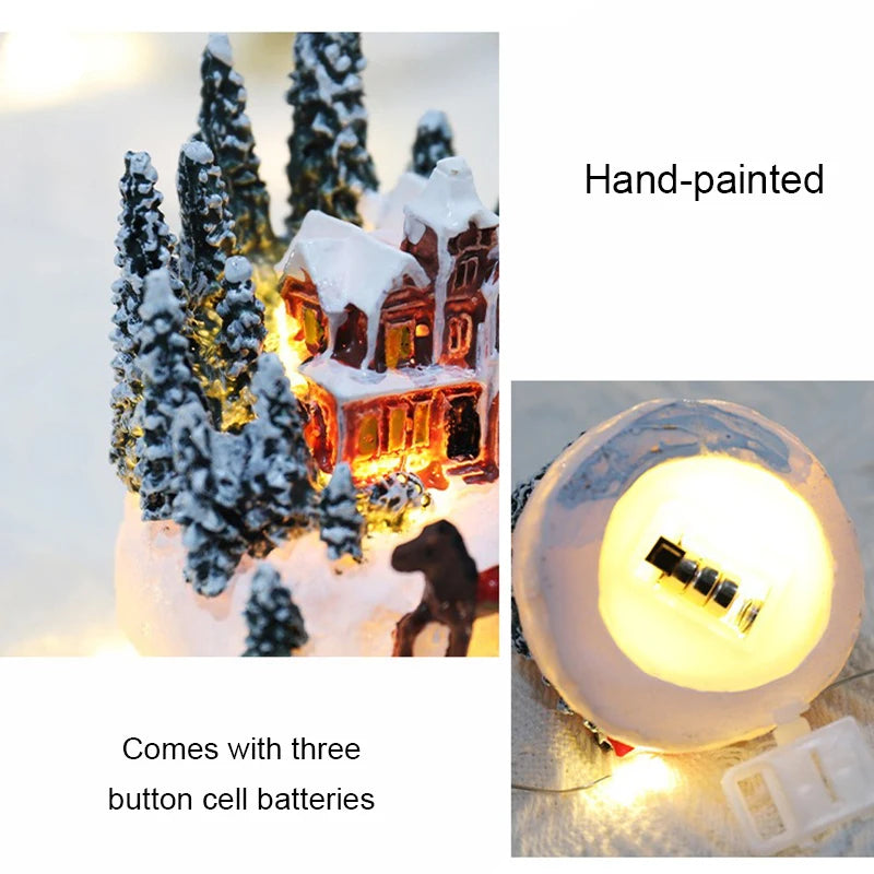 Enchanting Christmas House LED Night Light - Perfect Holiday Decor