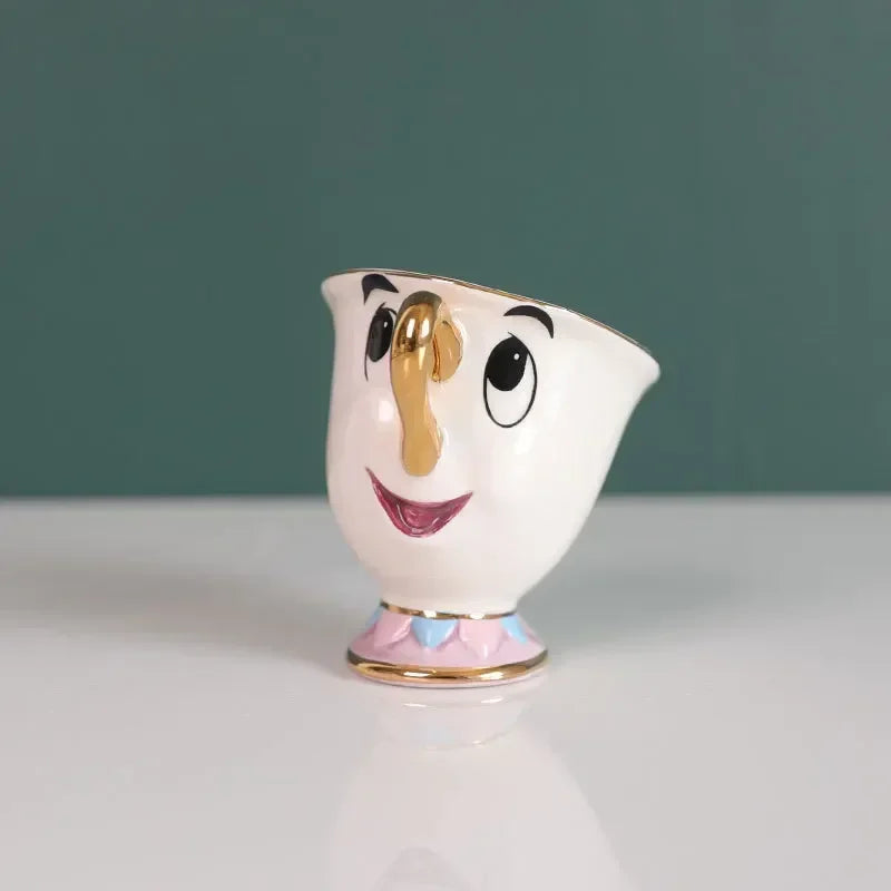 Disney Mrs. Potts & Chip Teapot Set - Enchanting Teacups for Tea Lovers