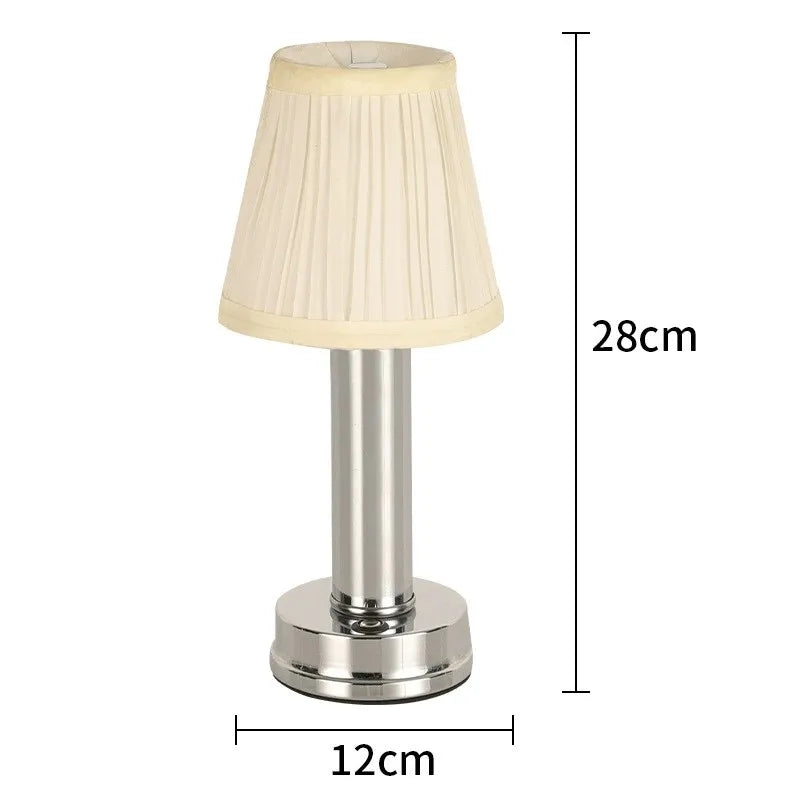 Portable Cordless LED Table Lamp - Dimmable and Rechargeable
