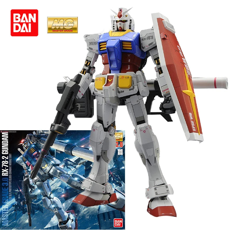 Bandai MG 1/100 RX-78-2 Gundam Model Kit - Action Figure Toy