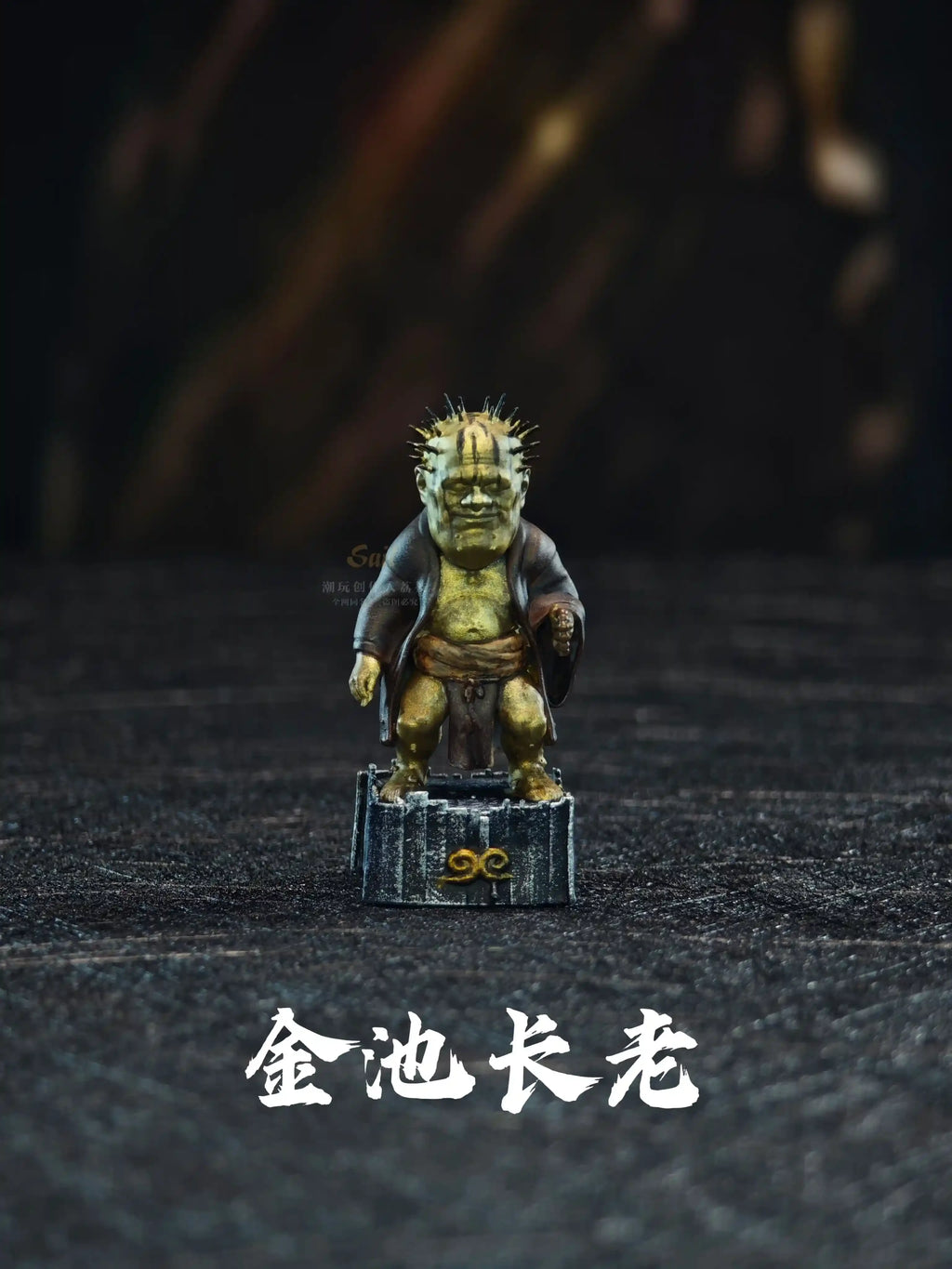 Black Myth Wukong Keycap - 3D Hand Drawn Desktop Ornament