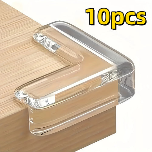10 Premium Transparent Silicone Corner Protectors for Safe Home Edges