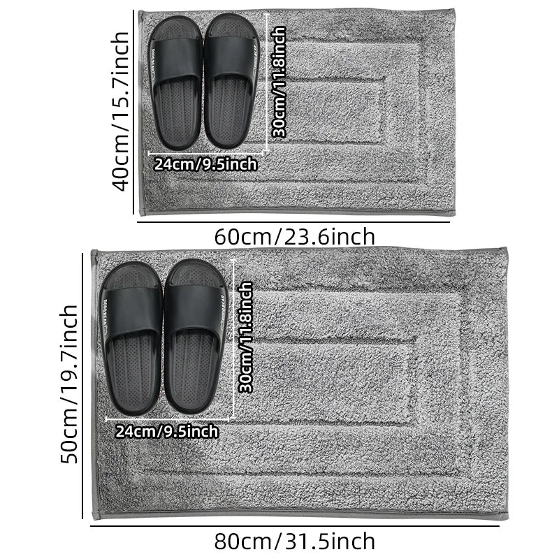 Olanly Absorbent Indoor Door Mat - Washable & Anti-Slip Carpet