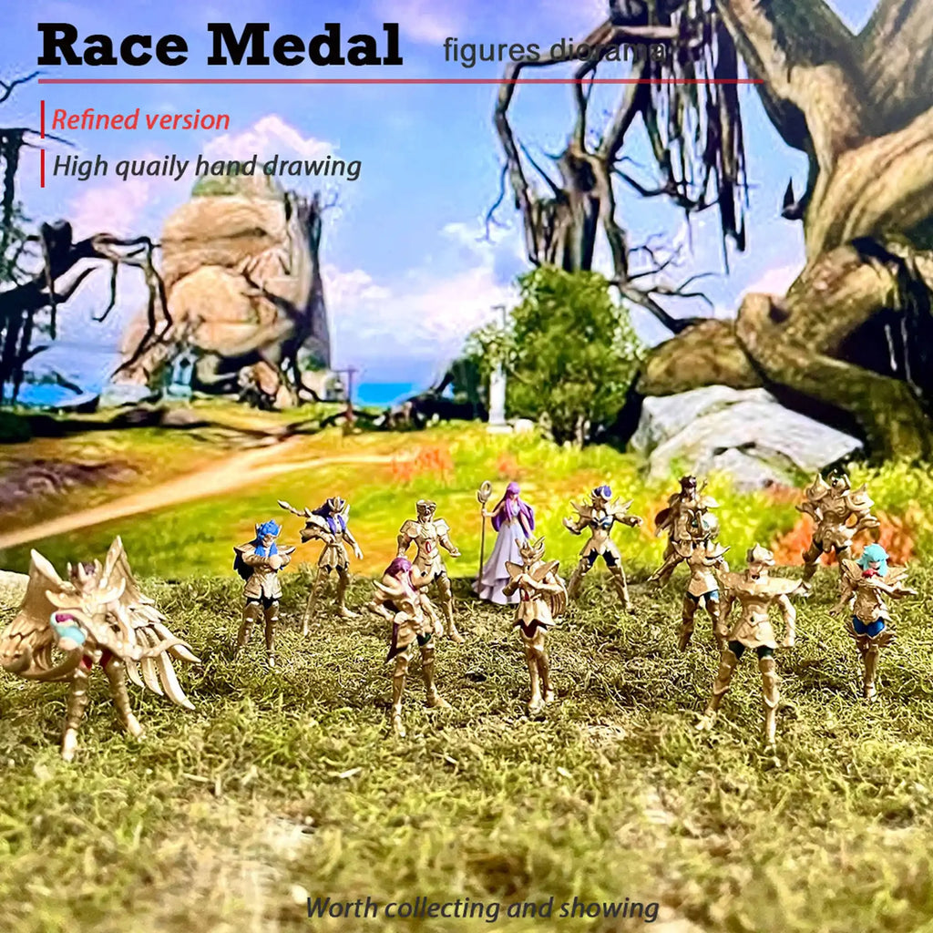 12cm Mini Gold Saint Seiya Figure - Stunning Collectible Doll