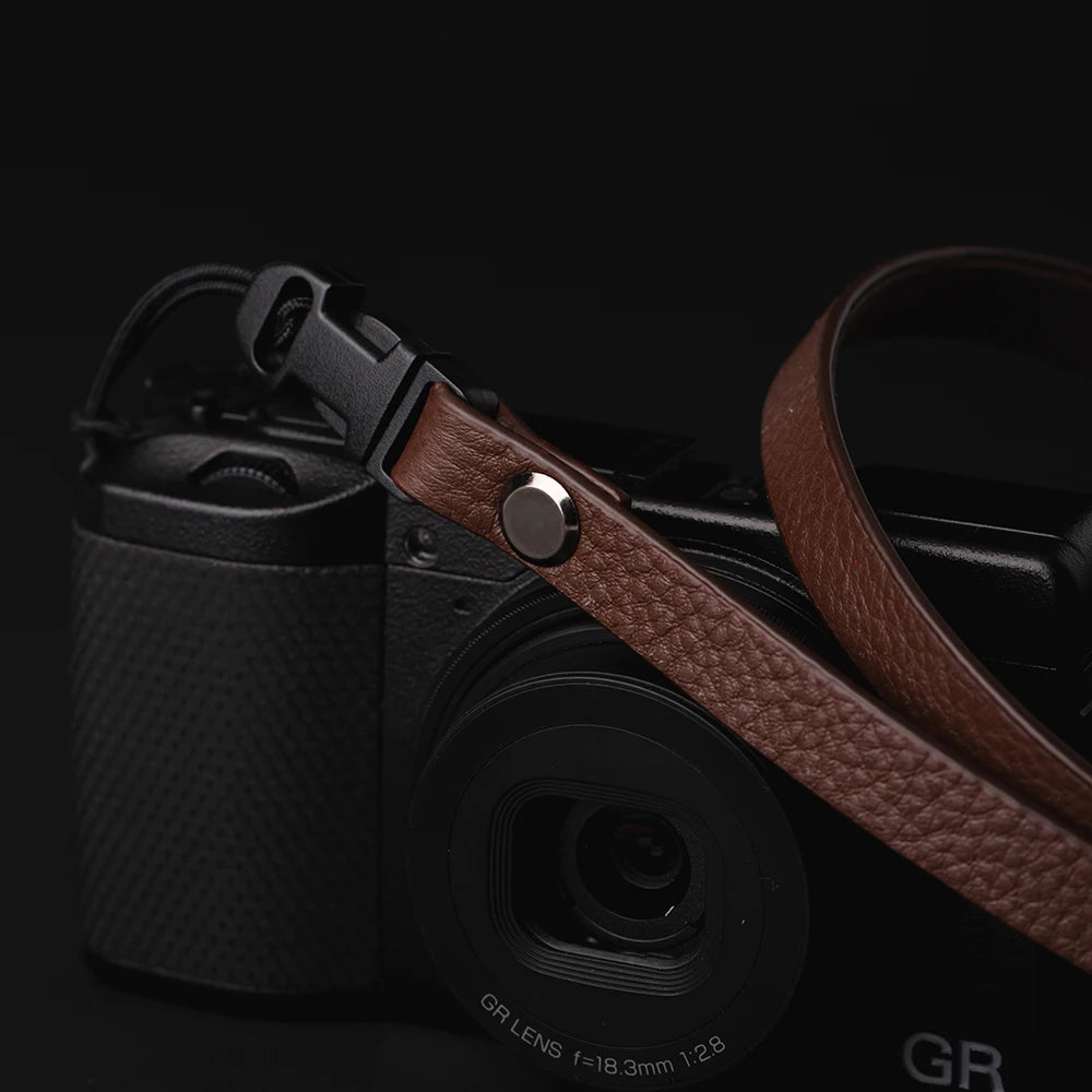 Genuine Leather Camera Strap for DSLR & Mirrorless - Quick Release