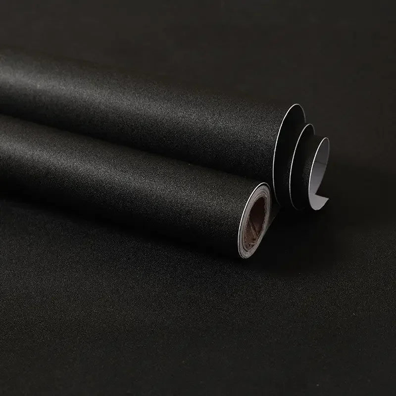 Waterproof Black and White Vinyl Wallpaper - Self-Adhesive for Home Decor