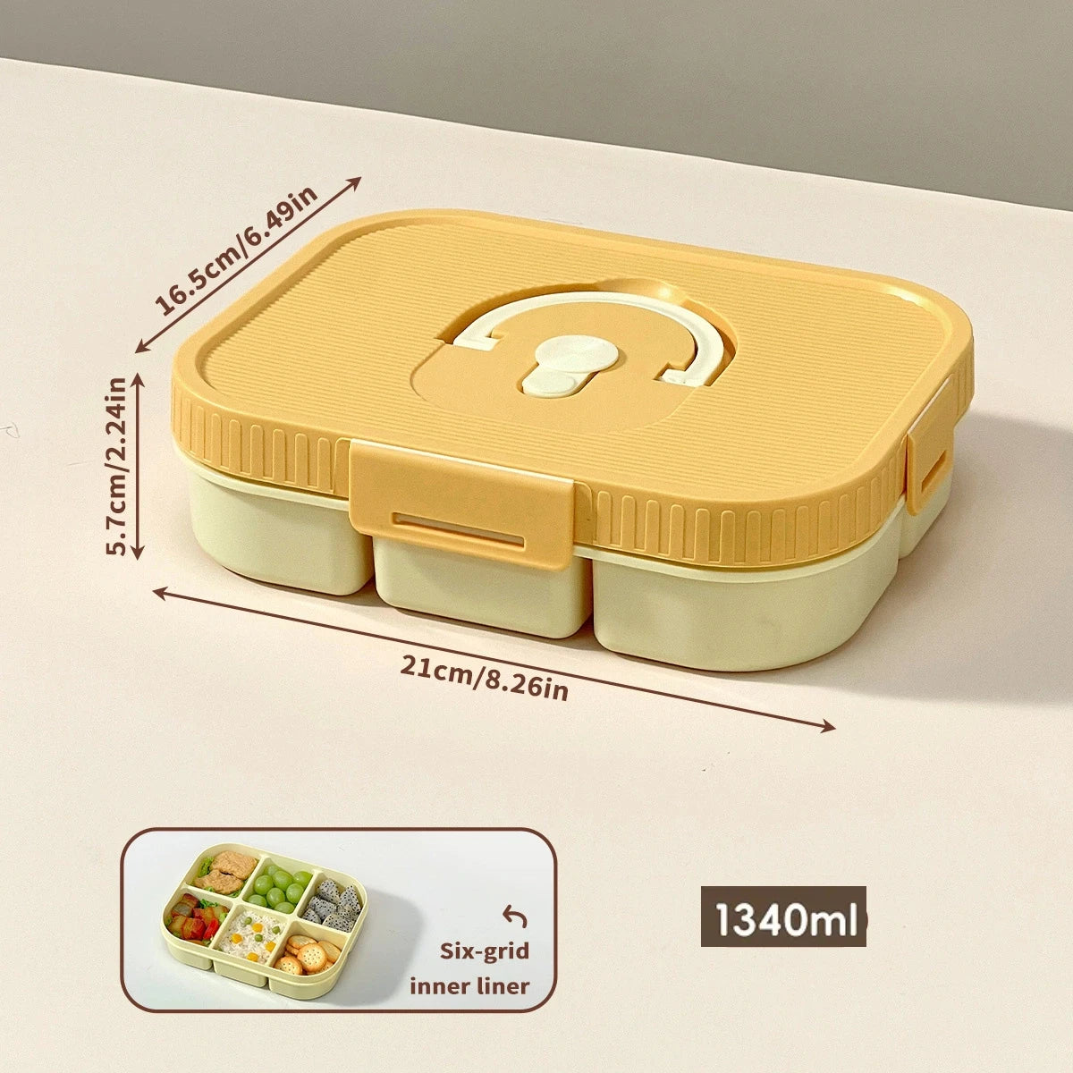 Divided Spice Storage Box - Moisture & Insect Proof Organizer