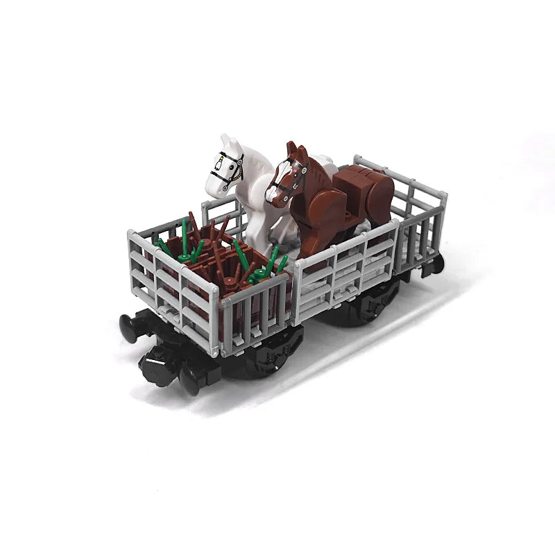 XQ MOC Train Carriage Building Blocks - Eco-Friendly Play Set